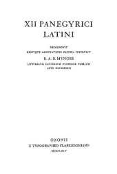 book XII Panegyrici latini