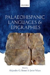 book Palaeohispanic Languages and Epigraphies