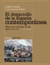 book El desarrollo de la España contemporánea: historia económica de los siglos XIX y XX