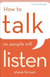 book How to Talk So People Will Listen
