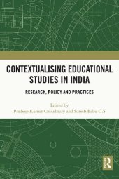 book Contextualising Educational Studies in India: Research, Policy and Practices