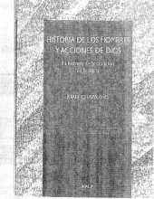 book Historia de los hombres y acciones de Dios. La historia de la salvación en la Biblia