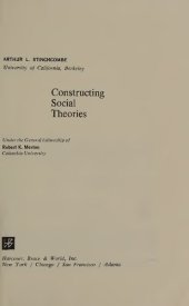 book Constructing social theories