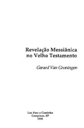 book Revelação Messiânica No Antigo Testamento