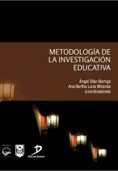 book Metodología de la investigación educativa