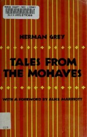 book Tales from the Mohaves (Mohave, Mojave Indians)