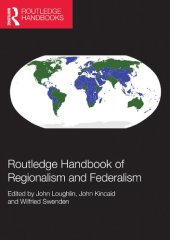 book Routledge Handbook of Regionalism and Federalism