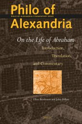 book Philo of Alexandria: On the Life of Abraham: Introduction, Translation, and Commentary