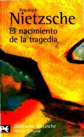 book El nacimiento de la tragedia