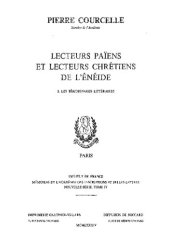 book Lecteurs païens et lecteurs chrétiens de l'Enéide I: Les témoignages littéraires