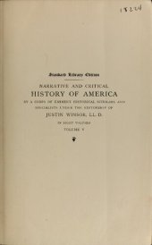 book Narrative and Critical History of America