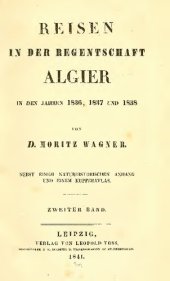 book Reisen in der Regentschaft Algier in den Jahren 1836, 1837 und 1838