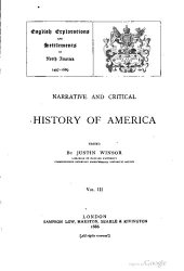 book Narrative and Critical History of America