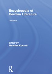 book Encyclopedia of German Literature