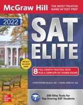 book McGraw-Hill Education SAT Elite 2022