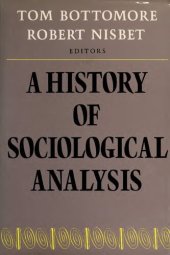 book A history of sociological analysis