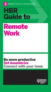 book HBR Guide to Remote Work