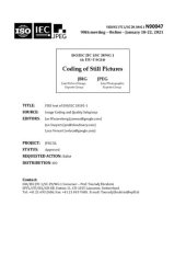 book ISO/IEC 18181-1 Information technology — JPEG XL Image Coding System — Part 1: Core coding system