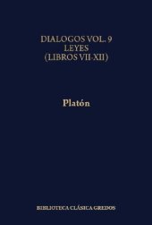 book Dialogos IX Leyes (Libros VII-XII)