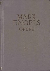 book Karl Marx, Friedrich Engels. Opere