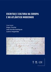 book Escritas e Cultura na Europa e no Atlântico Modernos