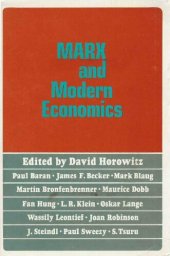 book Marx and Modern Economics