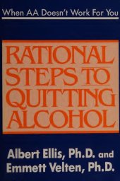 book When AA doesn't work for you : rational steps to quitting alcoho