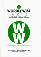 book Wordly Wise 3000 Book 2: Direct Academic Vocabulary Instruction