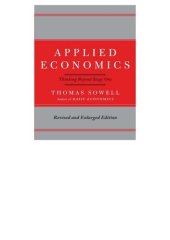 book Applied Economics: Thinking beyond stage one