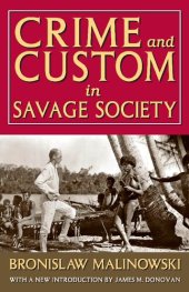 book Crime and Custom in Savage Society