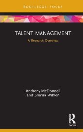 book Talent Management: A Research Overview