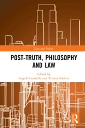 book Post-Truth, Philosophy and Law