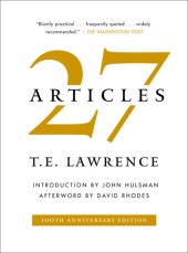 book 27 Articles: T. E. Lawrence