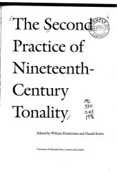 book The Second Practice of Nineteenth-Century Tonality