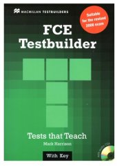 book New FCE Testbuilder: Student Book with Key by Harrison, Mark, Allsop, Jake (2010) Paperback