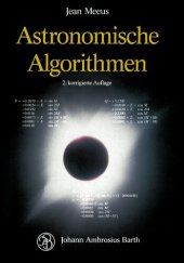 book Astronomische Algorithmen - 2. korrigierte Auflage