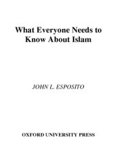 book What Everyone Needs to Know About Islam