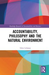 book Accountability, Philosophy and the Natural Environment