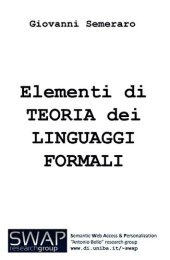 book Elementi di teoria dei linguaggi formali