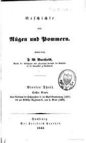 book Geschichte von Rügen und Pommern