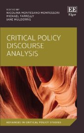 book Critical Policy Discourse Analysis