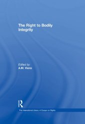 book The Right to Bodily Integrity