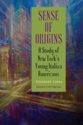 book Sense of Origins: A Study of New York's Young Italian Americans