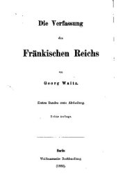 book Die Verfassung des Fränkischen Reichs