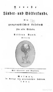 book Neueste Länder- und Völkerkunde; ein geographisches Lesebuch für alle Stände