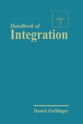 book Handbook of Integration