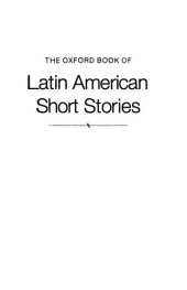 book The Oxford book of Latin American short stories