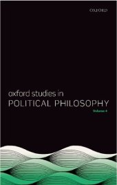 book Oxford Studies in Political Philosophy Volume 4