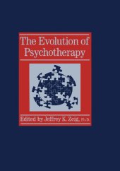 book The Evolution of Psychotherapy: The 1st Conference