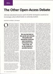 book The Other Open Access Debate